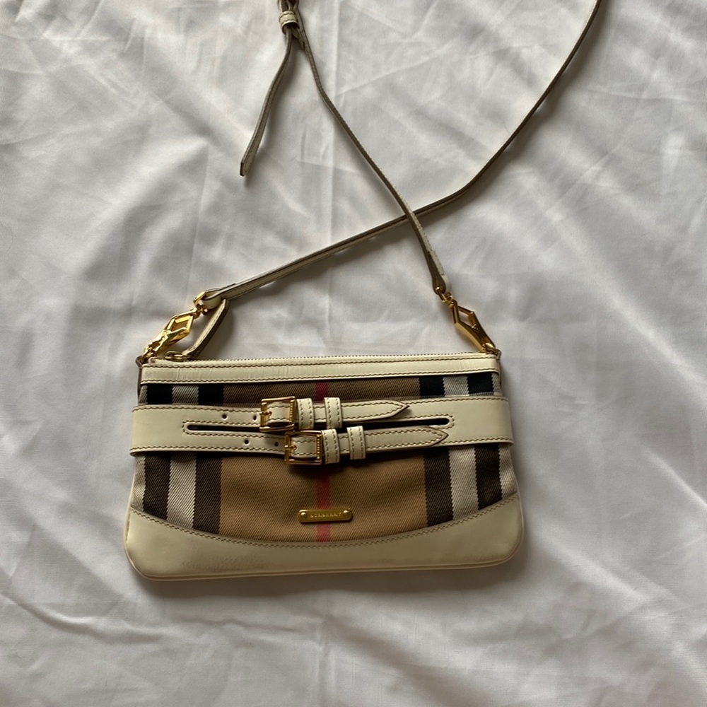 Burberry Leather Crossbody Bag